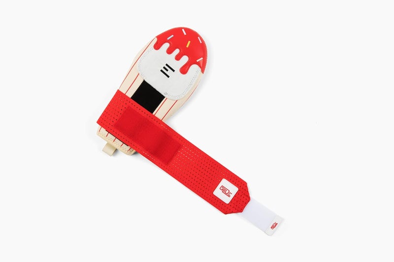 Glide Sliding Mitt - Baseball Sliding Mitt Youth, Baseball & Softball, Ice Cream Drip Design, Left & Right Hands - Hand and Wrist Protection, Adjustable Wrist Strap - Image 3
